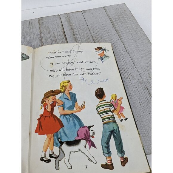 The ABC Up The Street And Down 1958 Basic Reader 160 Pgs. Hard Cover Illustrated - Picture 10 of 13